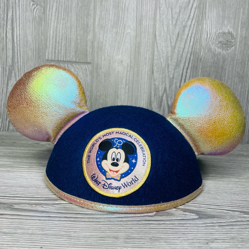 Walt Disney World 50th Anniversary Celebration Mickey Mouse Ear Hat accessories